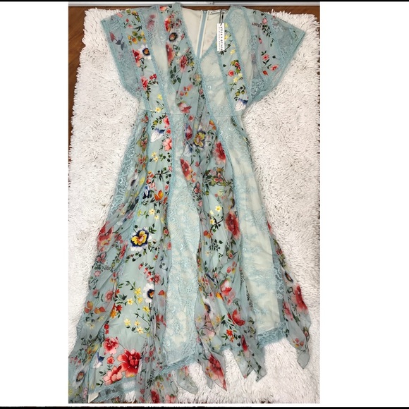 Alice + Olivia Kadence Silk Dress - Picture 3 of 8